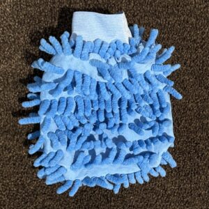 MINI MITAINE DE LAVAGE BLEU