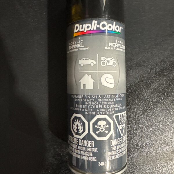 PEINTURE AEROSOL NOIR LUSTRE T-1 (340G) DUPLICOLOR