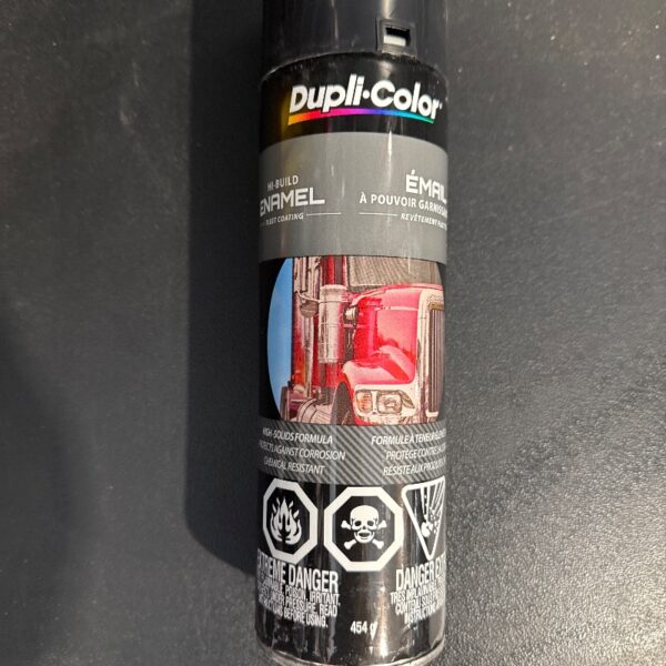 PEINTURE AEROSOL NOIR LUSTRE T-1 (340G) DUPLICOLOR