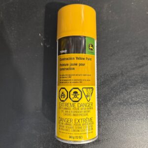 PEINTURE CANETTE GRIS FUSAIN JOHN DEERE CONSTRUCTION