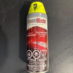 PEINTURE FLUO JAUNE 16 OZ AEROSOL