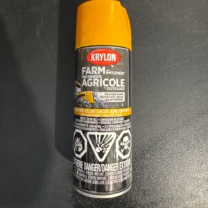 PEINTURE JAUNE TRACTEUR AEROSOL