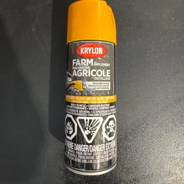 PEINTURE JAUNE TRACTEUR AEROSOL