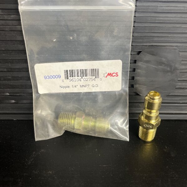 RACCORD 1/4 POUCES MNPT MACHINE A PRESSION