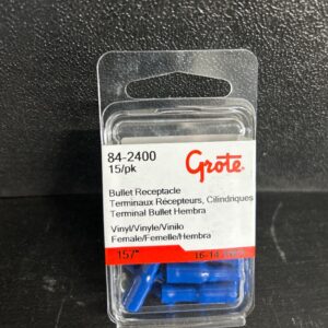 TERMINAL EN POINTE 16-14 GA FEMELLE NYLON PAQUET 15