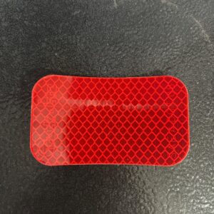 REFLECTEUR COLLANT 2 X 3-1/2 PO ROUGE