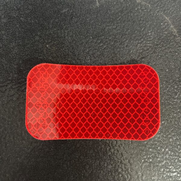 REFLECTEUR COLLANT 2 X 3-1/2 PO ROUGE