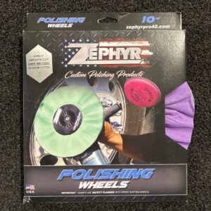 ROULETTE POLISSAGE VERTE ET MAUVE SMOOTH CUT