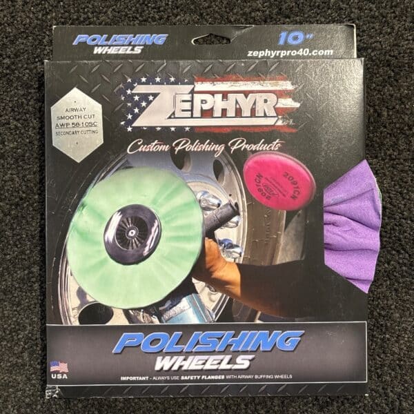 ROULETTE POLISSAGE VERTE ET MAUVE SMOOTH CUT