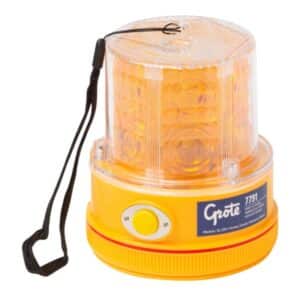 STROBE 5 PO HAUT AMBRE DEL MAGNETIQUE (PILES D X 2)