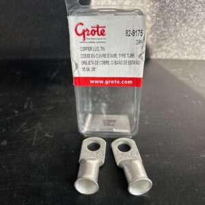 CONNECTEUR CUIVRE PLAQUE 1/0GA TROU 3/8 PAQUET 2