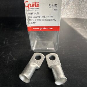 CONNECTEUR CUIVRE PLAQUE 2/0GA TROU 3/8 PAQUET 2