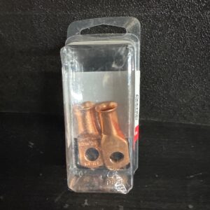 COSSES TERMINAL DE CUIVRE 1/0 GA 3/8 TROU PAQUET 2