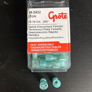 TERMINAL PLAT 16-14 GA FEMELLE FONDANT PAQUET 15
