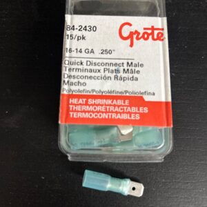 TERMINAL PLAT 16-14 GA MALE FONDANT PAQUET 15