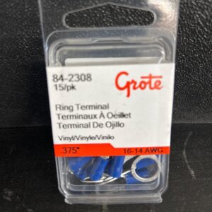 TERMINAL ROND 16-14 GA TROU NO 8-10 PVC PAQUET 15