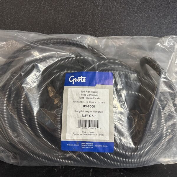 TUBE FLEXIBLE FENDU 3/8 50 PIED (LOOM) (VENDU AU SAC)