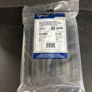 SHRINK / TUBE FONDANT 1PO X 6 PO (1-4/0GA) (PK 6)