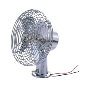 VENTILATEUR DE CABINE 12V CHROME
