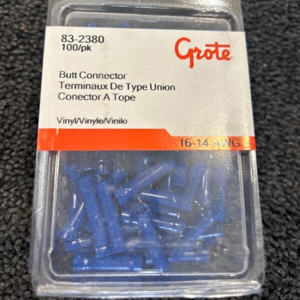 UNION BLEU / BUTT CONNECTEUR 16-14GA (PK15)