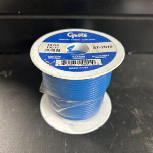 FIL ELECTRIQUE BLEU 14GA X 100 PIEDS