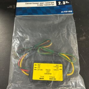 ADAPTEUR REMORQUE (FLASHER).CONVERTISSEUR 3 À 2 FILS ELECT.