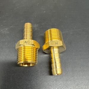 BARBILLON DROIT 3/8 TUBE X 1/2 MPT