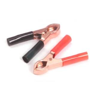 PINCES SURVOLTAGE BATTERIE 50A PAIRE / TEST CLIP