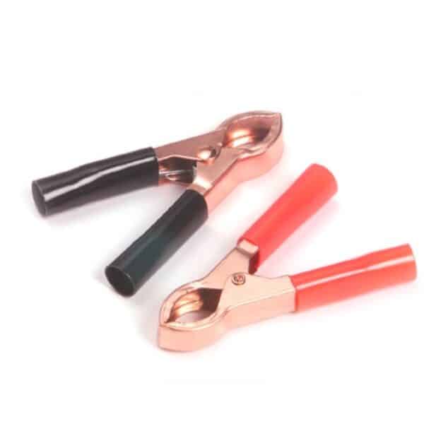 PINCES SURVOLTAGE BATTERIE 50A PAIRE / TEST CLIP