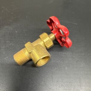 BRASS VALVE CHAMPELURE G 1/2 MPT X 3/8 FPT