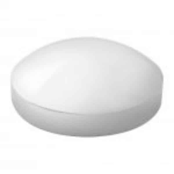 CAP ARRIERE ESSIEU CHROME 7-1/4''