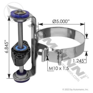 COLLET DE SILENCIEUX ASSEMBLER PETERBILT / KENWORTH (PACCAR)