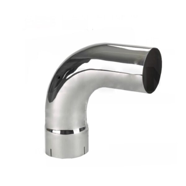 COUDE EXHAUST 90 DEGRES 4 POUCES