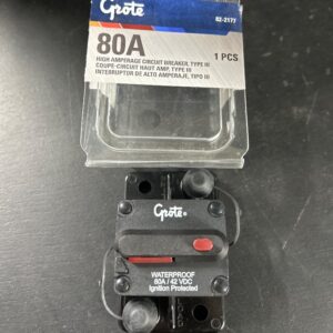 DISJONTEUR THERMIQUE / WEATHERPROOF 80 AMP