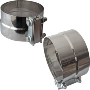COLLET SILENCIEUX 5 POUCES PRE-MOULE CHROME
