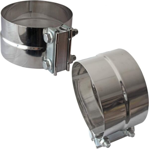 COLLET SILENCIEUX 5 POUCES PRE-MOULE CHROME