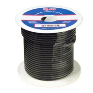 FIL ELETCTRIQUE 6 GA NOIR (VENDU AU POUCE)