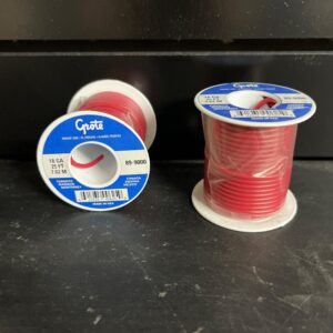 FIL ROUGE ELECTRIQUE 7.5 M 16 GA