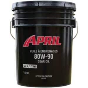HUILE 80W90 18.9 LITRES APRIL