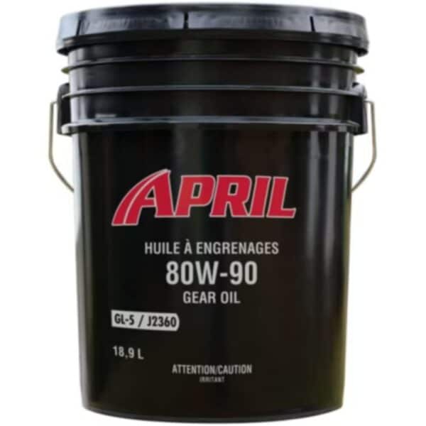 HUILE 80W90 18.9 LITRES APRIL