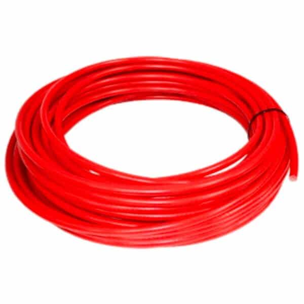 BOYAU A AIR NYLON ROUGE 1/2 (VENDU AU PIED)