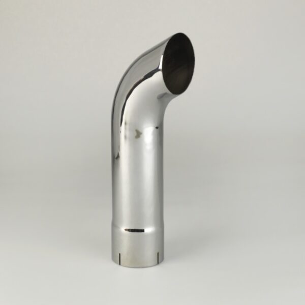 TUYAU COURBE / STACK PIPE 4 PO 1D X 18 PO CHROME