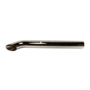 TUYAU COURBE / STACK PIPE CHROME 5 PO OD X 48 PO