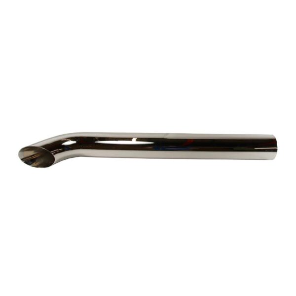 TUYAU COURBE / STACK PIPE 5 PO OD X 48 PO CHROME