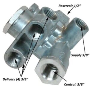 SPRING BRAKE VALVE / VALVE URGENCE PARKING