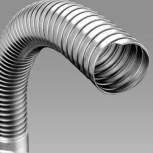 TUYAU SILENCIEUX FLEXIBLE 2-1/4 PO STAINLESS VENDU AUX POUCE