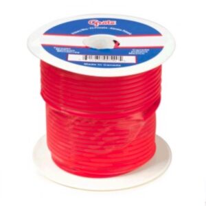 FIL ELECTRIQUE 6 GA ROUGE (VENDU AU POUCE)