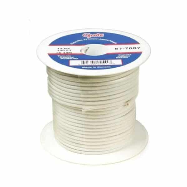FIL 30 M 14 GAUGE BLANC