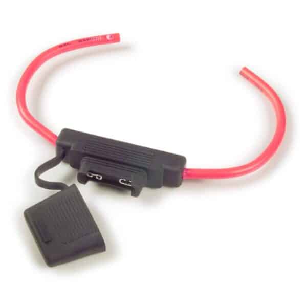 PORTE-FUSIBLE POUR MAXI FUSE 8 GA 60AMP