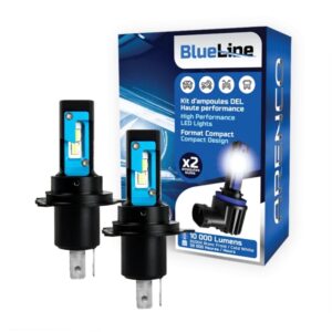 LUMIERE H4 DEL 9/32V BLUELINE